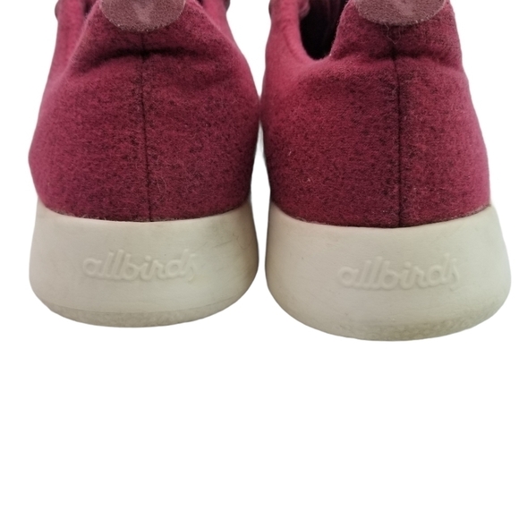 Allbirds cranberry merino running shoes 8 - Picture 8 of 8